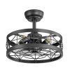 2_312c33dc-40e9-4910-a3ab-15910dd0cec1.jpg Casey 16.5-In Black Chandelier Ceiling Fan With Remote Control(7-Blade)