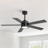32006-ABJ2.jpg 52-Inch 5-Blade LED Ceiling Fan With Light Remote,5" And 10" Downrod Included