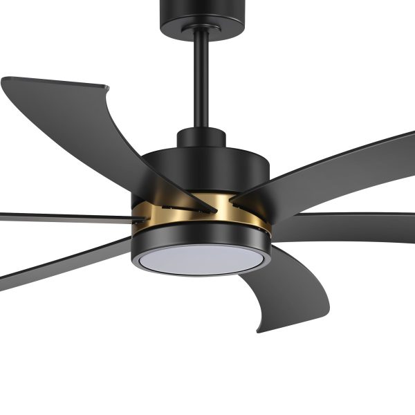65 Inch Farmhouse Ceiling Fans With Light And Remote, 6 Reversible Blade, Quiet DC Motor, 6-Speed, Led Light Chandelier, Modern Ceiling Fan Light For Bedroom Home Office