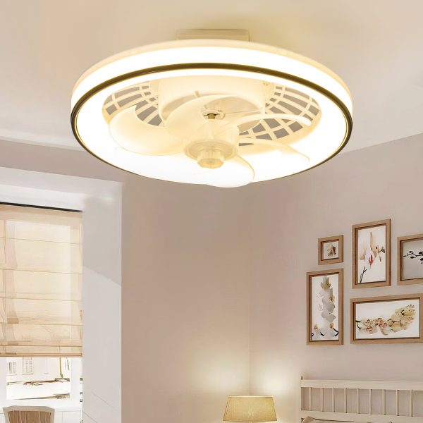 13-Inch Socket LED Ceiling Fans With Lights And Remote