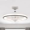 13-Inch Socket LED Ceiling Fans With Lights And Remote