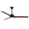 33071-BW-10.jpg 52 Inch LED Ceiling Fan with Light and Remote3-Blade