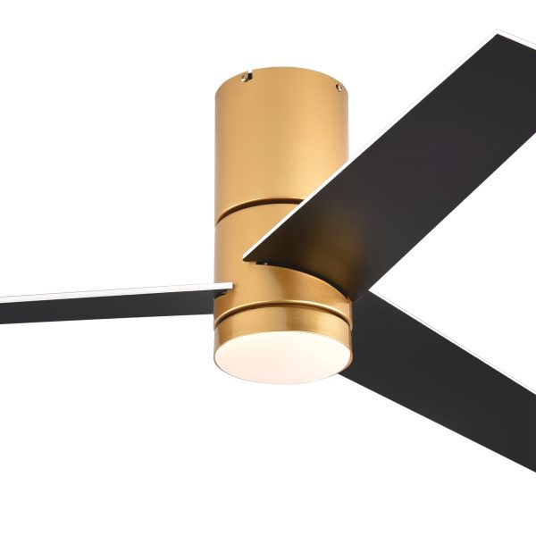 4_40d48521-f31f-468b-ac3c-529228cdcf34.jpg Low Profile 48 In. LED Indoor Gold Ceiling Fans With Light And Remote Control